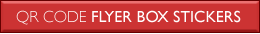 QR Code Flyer Box Stickers
